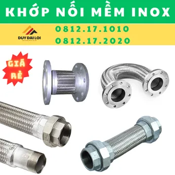 Khớp nối mềm inox 304