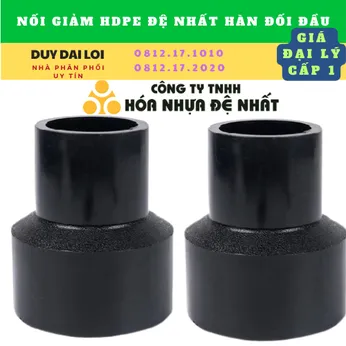 NỐI GIẢM HDPE HÀN ĐỐI ĐẦU ĐỆ NHẤT