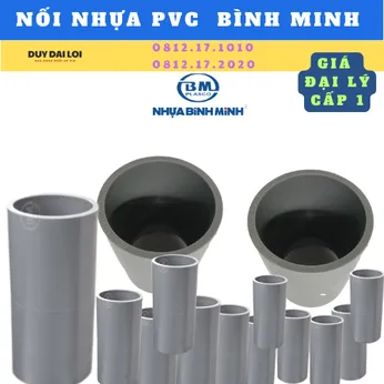 NỐI TRƠN PVC BINH MINH
