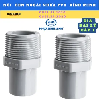 NỐI REN NGOÀI NHỰA BÌNH MINH