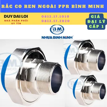 RẮC CO REN NGOÀI  PPR BÌNH MINH