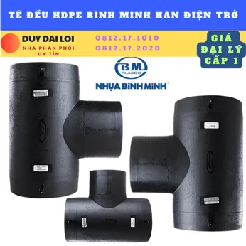 TÊ HDPE  BÌNH MINH HÀN ĐIỆN TRỞ