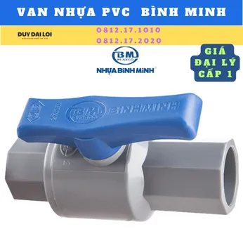 VAN NHỰA PVC BÌNH MINH