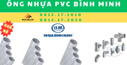 Ống nhựa pvc 315 bình minh