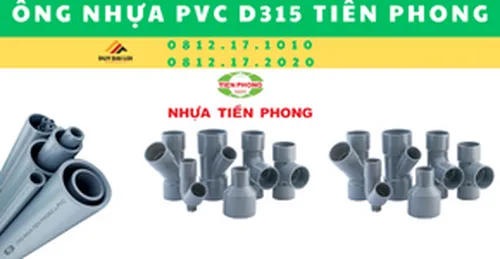 ỐNG PVC D315 TIỀN PHONG