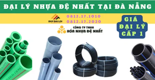ĐẠI LÝ ỐNG NHỰA ĐỆ NHẤT Ở ĐÀ NẴNG