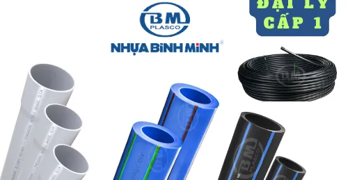 ĐẠI LÝ ỐNG NHỰA BÌNH MINH TẠI AN GIANG