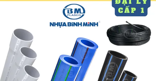 ĐẠI LÝ ỐNG NHỰA BÌNH MINH TẠI CÀ MAU
