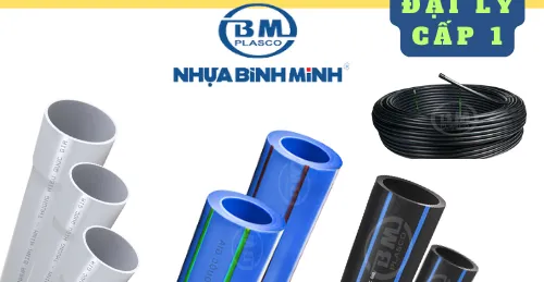 ĐẠI LÝ ỐNG NHỰA BÌNH MINH TẠI GIA LAI