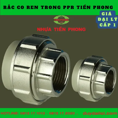 RẮC CO REN TRONG PPR TIỀN PHONG