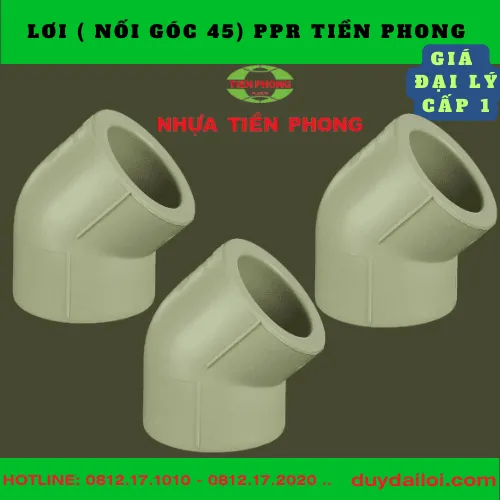LƠI (NỐI GÓC 45) PPR TIỀN PHONG