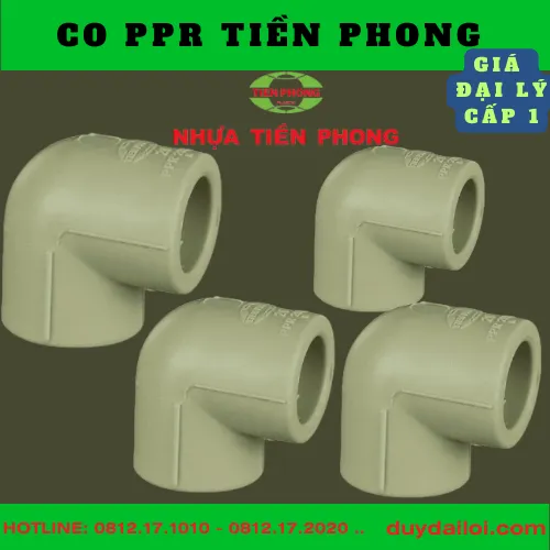 CO (NỐI GÓC 90°) PPR TIỀN PHONG