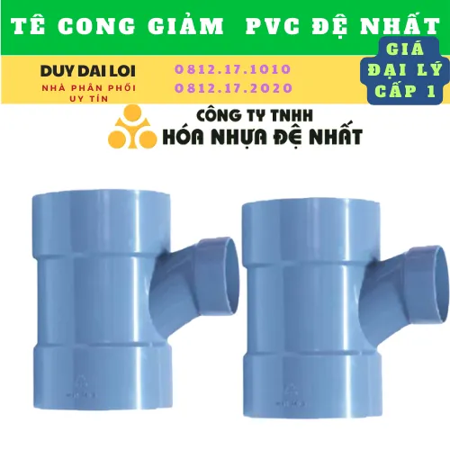 TÊ CONG GIẢM PVC ĐỆ NHẤT