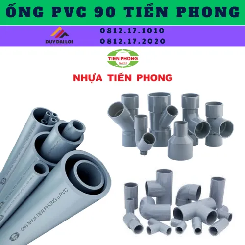 Ống nhựa PVC 90 Tiền Phong