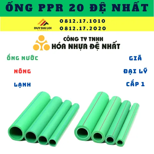 Ống PPR 20 Đệ Nhất