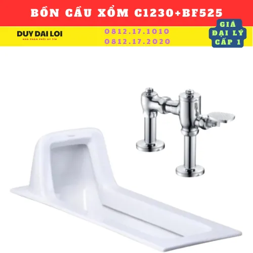 BỒN CẦU XỔM C1230/BF525