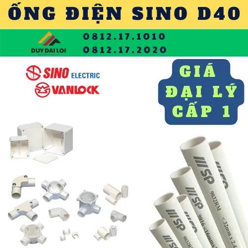 Ống điện Sino D40 - SP9040 - 750N
