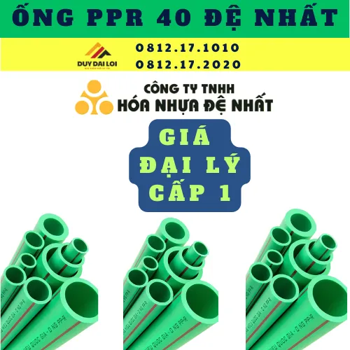 Ống PPR 40 Đệ Nhất