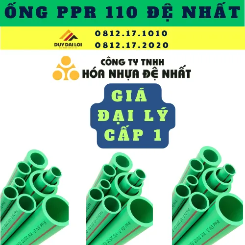 Ống PPR 110 Đệ Nhất