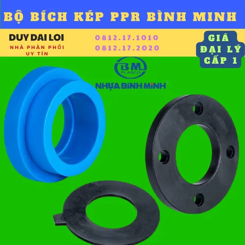 BỘ BÍCH KÉP PPR BÌNH MINH (BỘ MẶT BÍCH PPR BÌNH MINH)