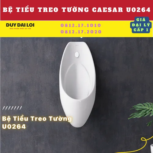 BỆ TIỂU TREO TƯỜNG CAESAR U0264