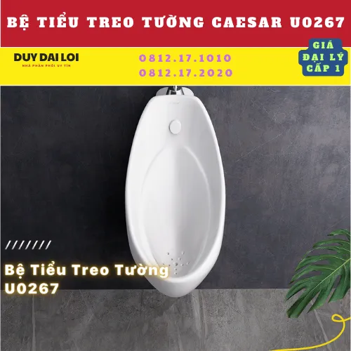 BỆ TIỂU TREO TƯỜNG CAESAR U0267
