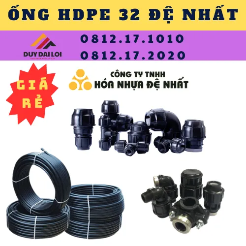 Ống hdpe 32 đệ nhất