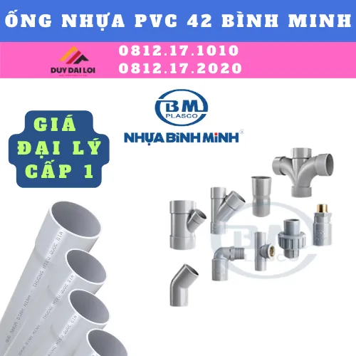 Ống nhựa PVC 42 Bình Minh