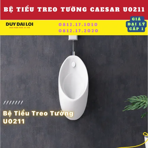 BỆ TIỂU TREO TƯỜNG CAESAR U0211