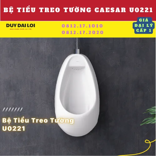 BỆ TIỂU TREO TƯỜNG CAESAR U0221