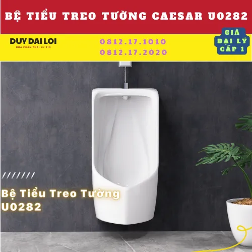 BỆ TIỂU TREO TƯỜNG CAESAR U0282