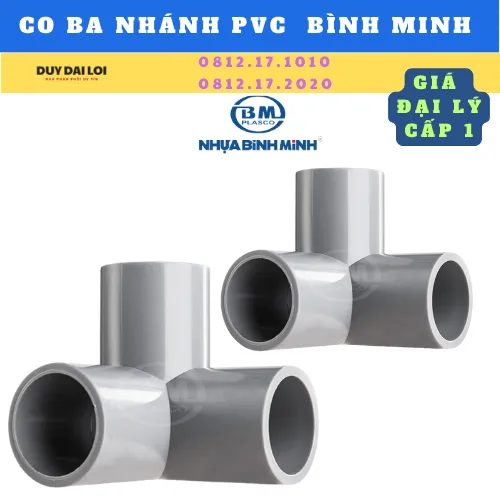 CO BA NHÁNH PVC BÌNH MINH