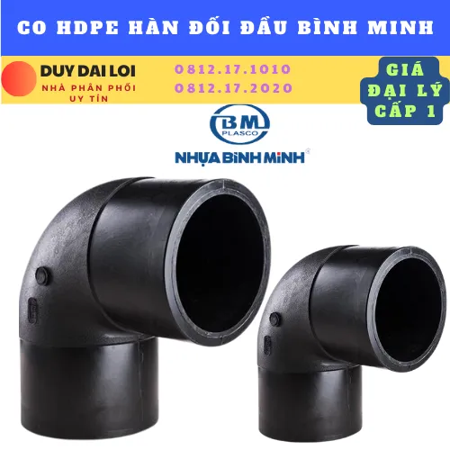 CO HDPE HÀN ĐỐI ĐẦU BÌNH MINH