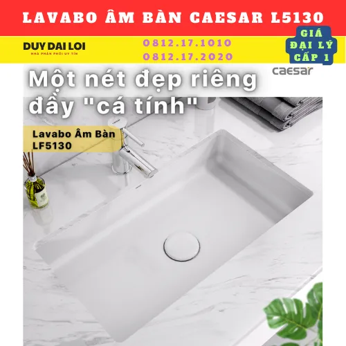 LAVABO ÂM BÀN CAESAR LF5130