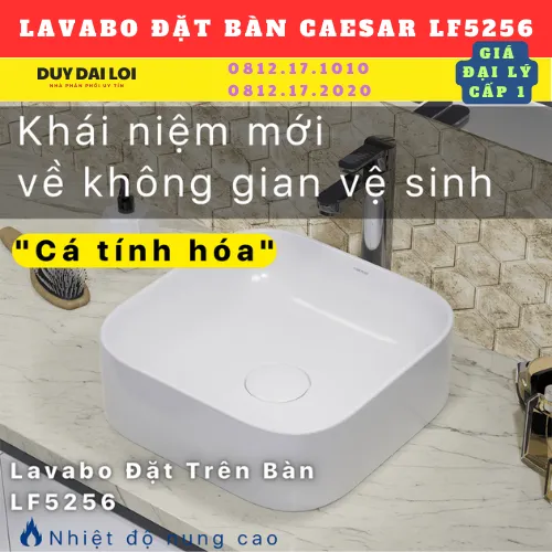 LAVABO ĐỂ BÀN CAESAR  LF5256