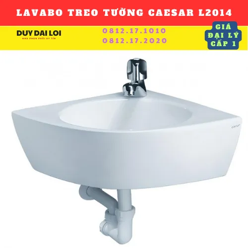 LAVABO TREO TƯỜNG CAESAR  L2014