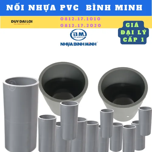 NỐI TRƠN PVC BINH MINH