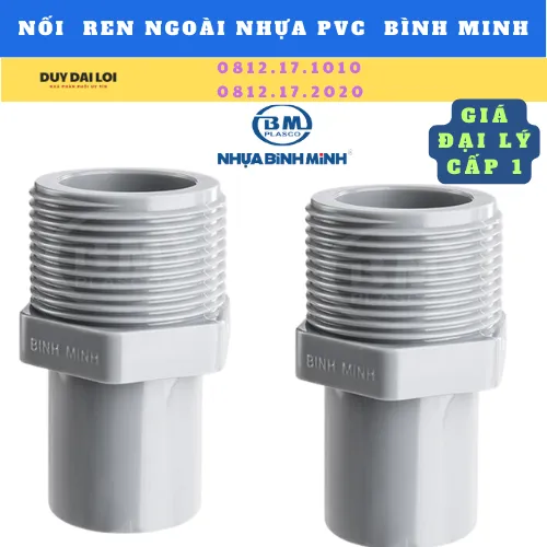 NỐI REN NGOÀI NHỰA BÌNH MINH