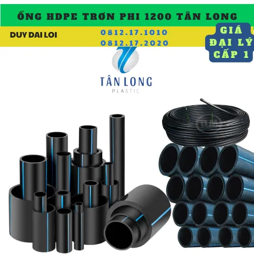 ỐNG HDPE TRƠN PHI 1200 TÂN LONG