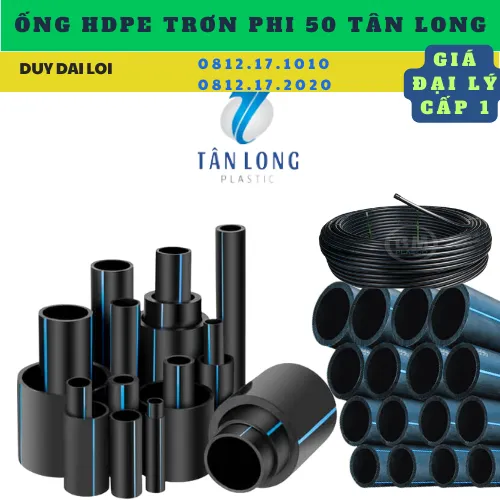ỐNG HDPE TRƠN PHI 50 TÂN LONG