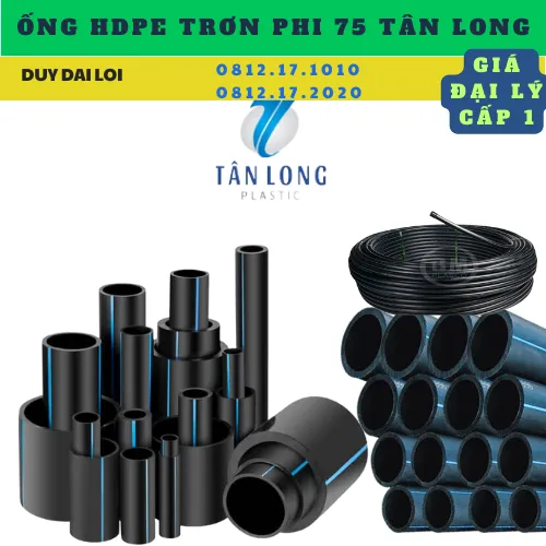 ỐNG HDPE TRƠN PHI 75 TÂN LONG