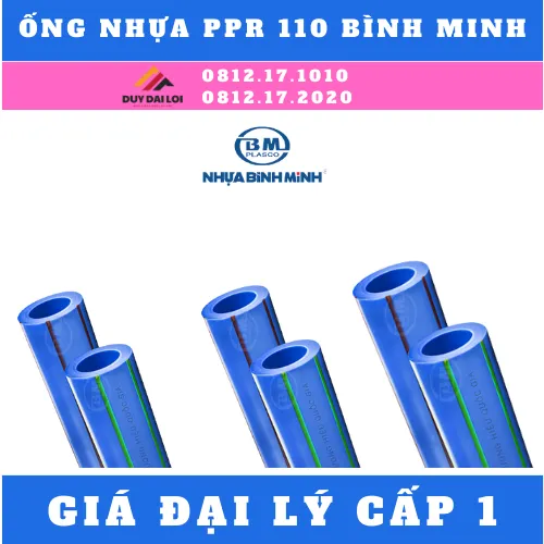 ỐNG PPR 110 BÌNH MINH