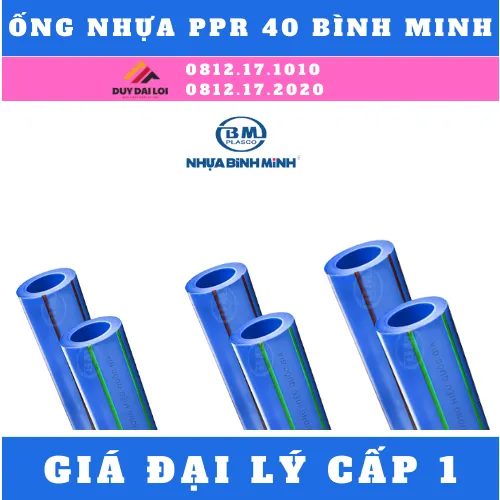 ỐNG PPR 40 BÌNH MINH 