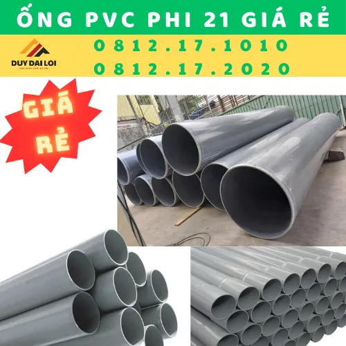 ỐNG NHỰA PVC 21 GIÁ RẺ