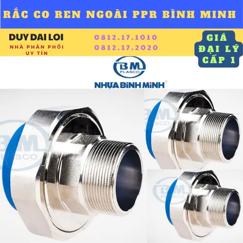 RẮC CO REN NGOÀI  PPR BÌNH MINH