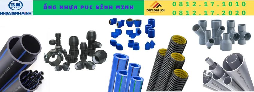 ỐNG NHỰA BÌNH MINH - ỐNG NHỰA  BÌNH MINH GIÁ RẺ