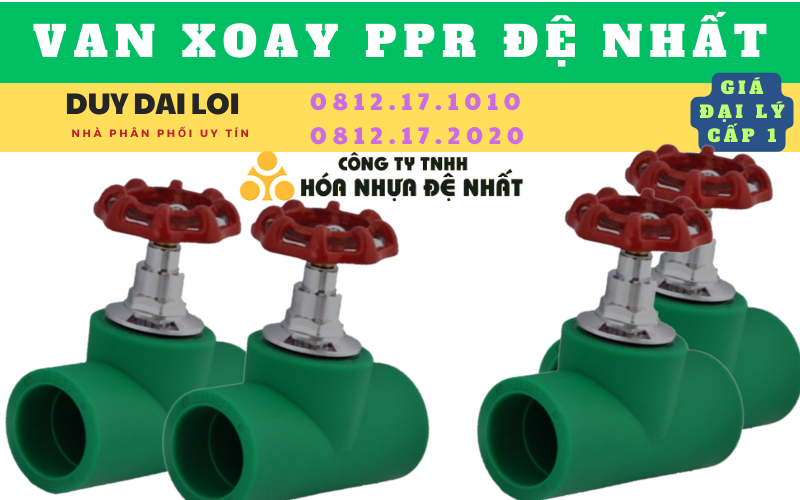 Van xoay  ppr đệ nhất  Van xoay  ppr đệ nhất