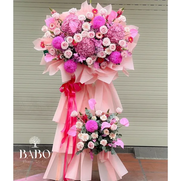 Kệ Hoa Chúc Mừng 31