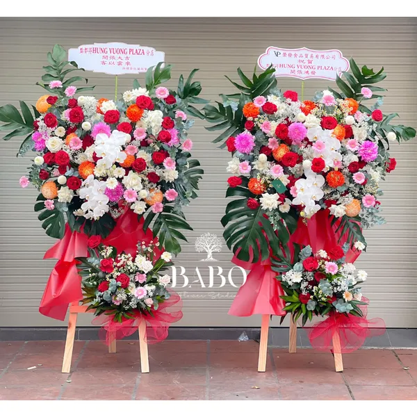 Kệ Hoa Chúc Mừng 34