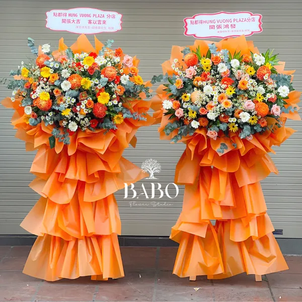 Kệ Hoa Chúc Mừng 35